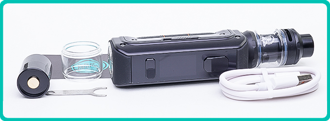 Contenu du Kit Aegis Max100 Geek Vape
